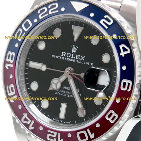 rolex ghiera blu rossa|rolex gmt master 2 prezzo.